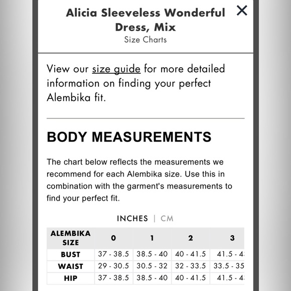 Alembika Alicia Sleeveless Wonderful Dress in Mix Size: 2 - Picture 6 of 15